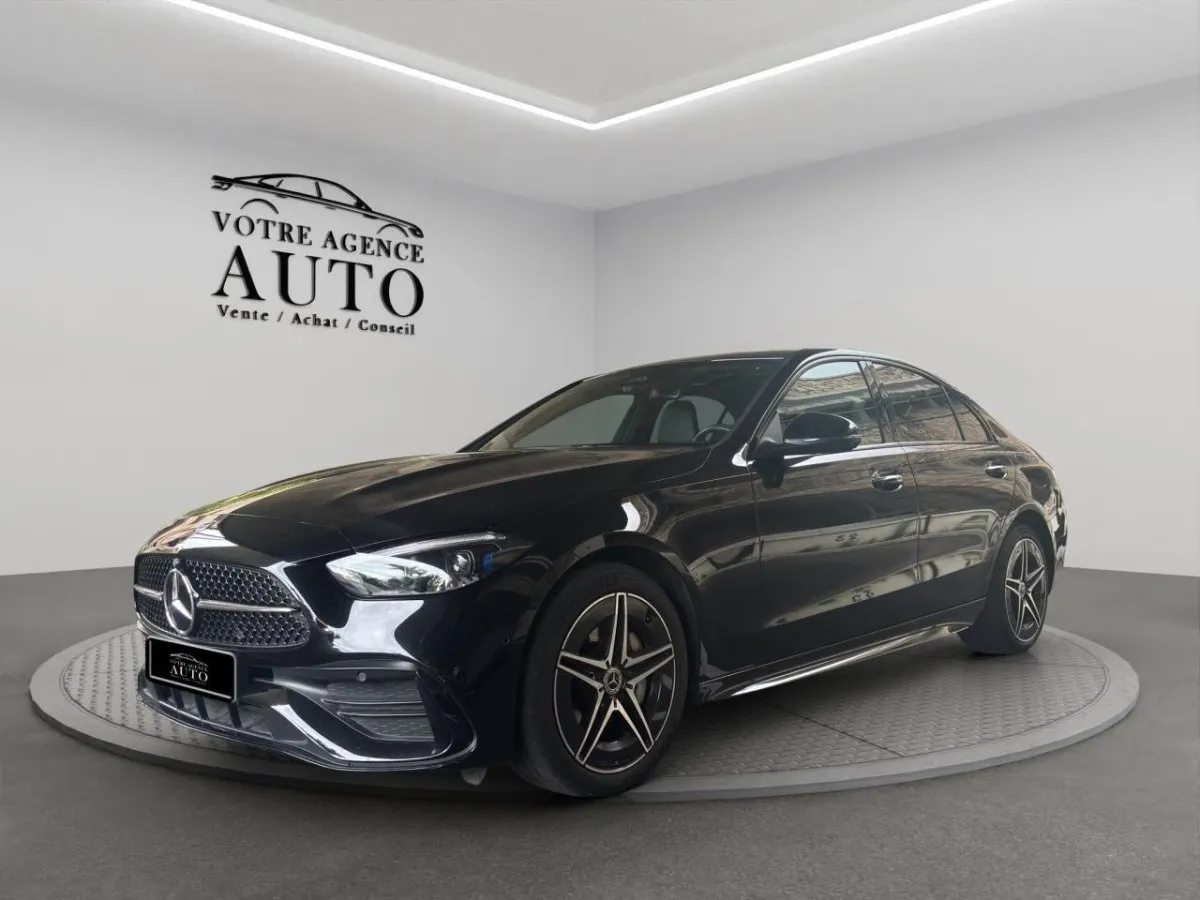 Mercedes Classe C 300 e - BVA 9G-Tronic BERLINE - BM206 AMG Line - BVA — photo 1 sur 26