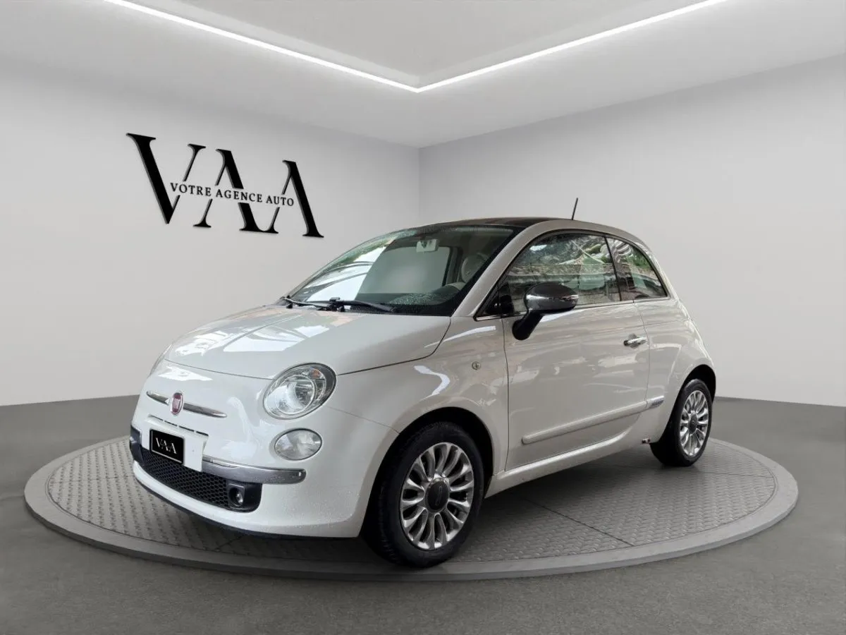 Fiat 500 1.2i - 69 BERLINE Lounge PHASE 1 — photo 1 sur 26