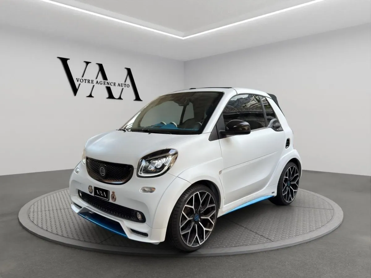 Smart Fortwo Cabrio 0.9i - 90 S&S - BV Twinamic CABRIOLET PHASE 1 — photo 1 sur 23