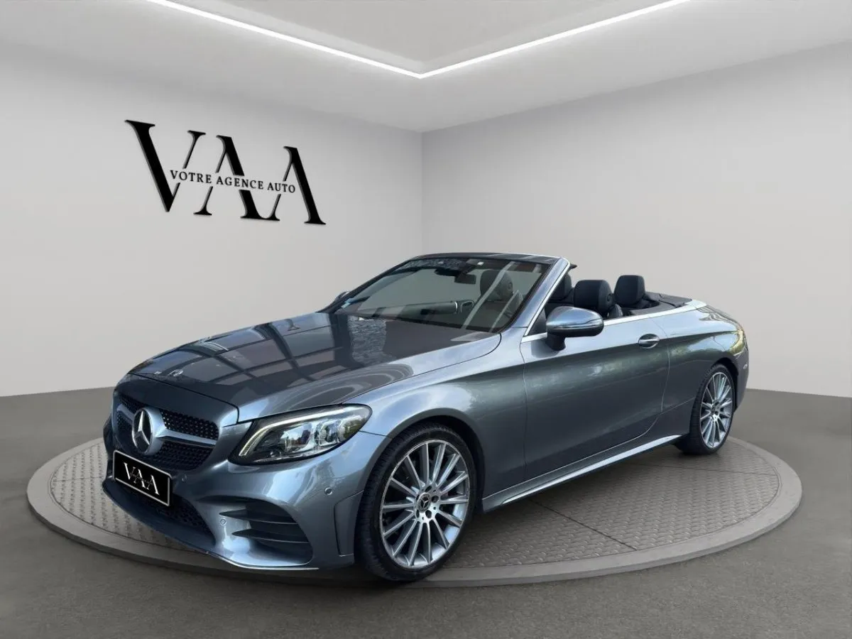 Mercedes Classe C Cabriolet 220 d AMG Line - BVA PHASE 2 — photo 1 sur 25