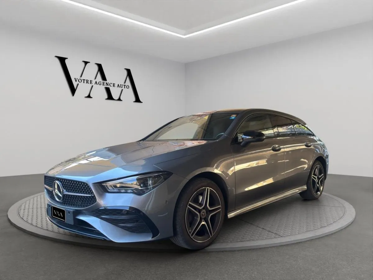 Mercedes CLA Shooting Brake 250 e + Hybrid EQ Power - BV 8G-DCT - BM 118 AMG Line PHASE 2 — photo 1 sur 26